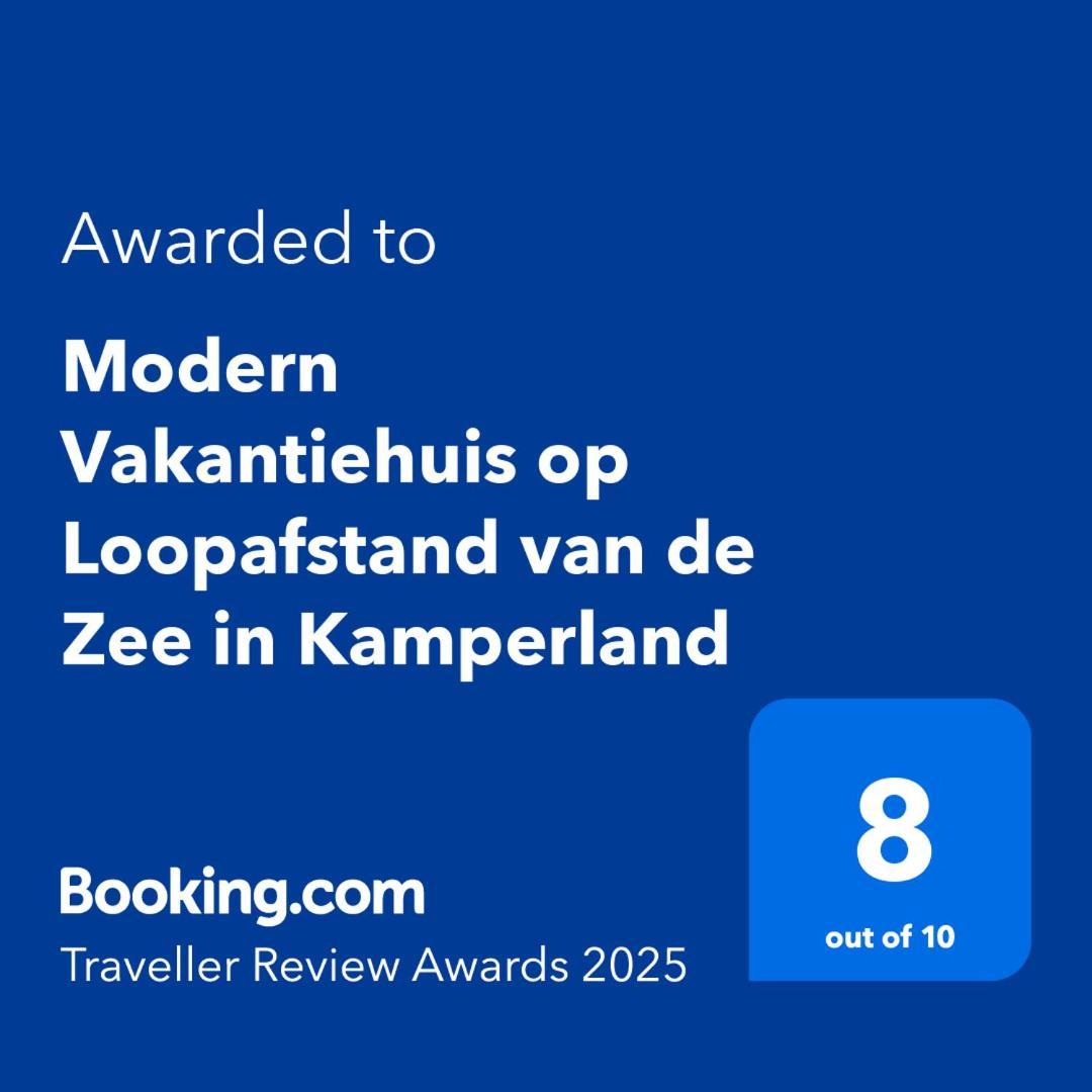 Modern Vakantiehuis Op Loopafstand Van De Zee In Kamperland Exterior foto